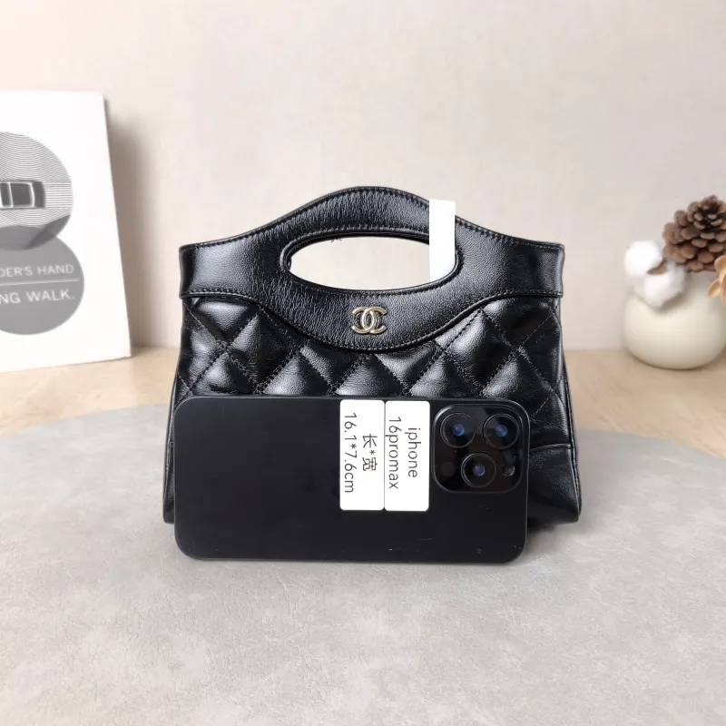 Chanel Crossbody Bag31Bag Black Waxed Leathernano20.5 × 3.5 × 17 cm — cover view 4 of 6