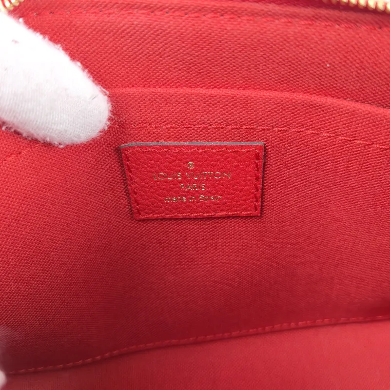 Louis Vuitton Crossbody Bag Pallas Cluth woc Red PVC One Size 23 × 5 × 13 cm — detail view 11 of 12