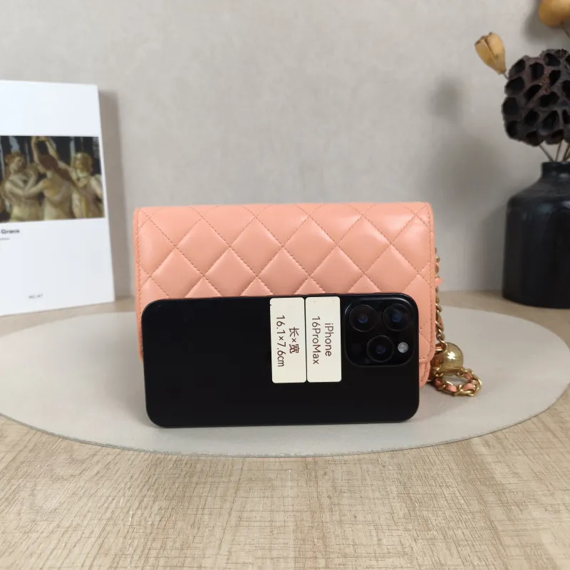 Chanel Crossbody Bag Classic Flap WOC CF WOCWOC Bag Edition Lambskinmini19.2 × 3.5 × 12.3 cm — cover view 5 of 5
