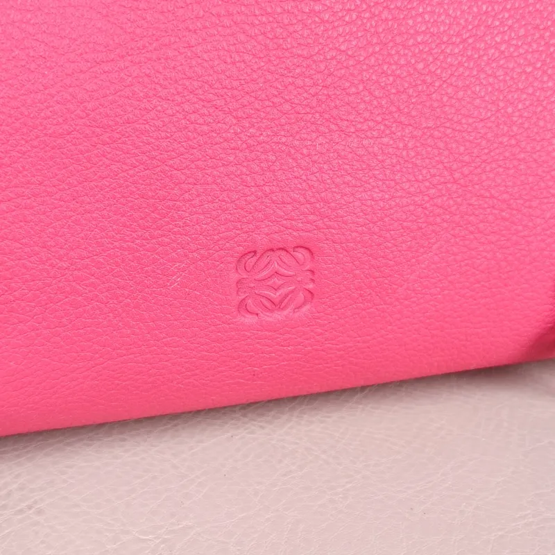 LOEWE Top Handle Bag Red Calfskin One Size 25 × 16 × 17 cm — detail view 9 of 13