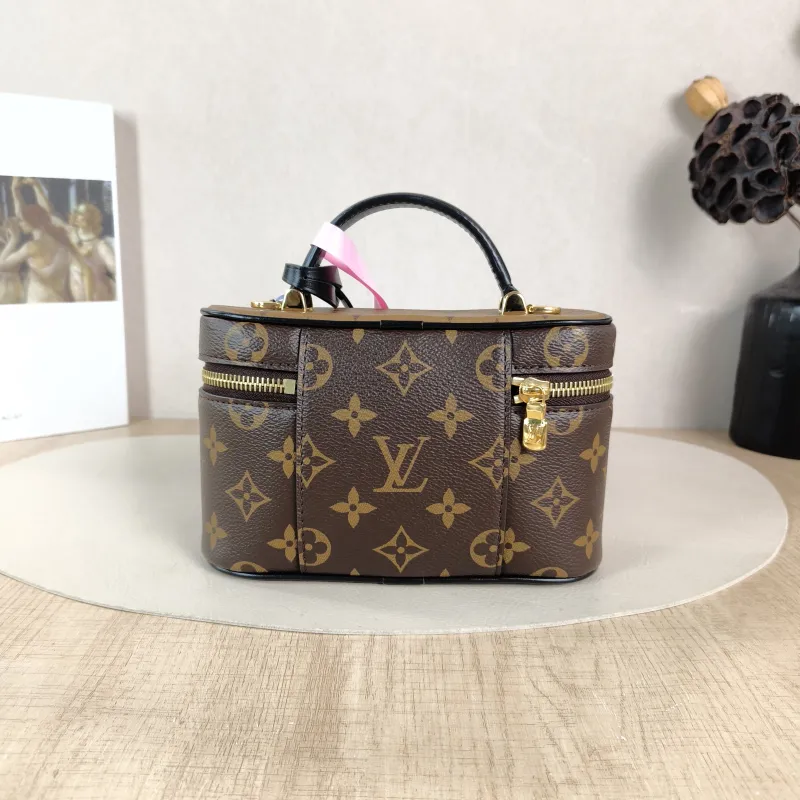 Louis Vuitton Shoulder Bag VANITY POUCH Cosmetic Bag Monogram PVC One Size 19 × 6.5 × 11.5 cm — cover view 5 of 5