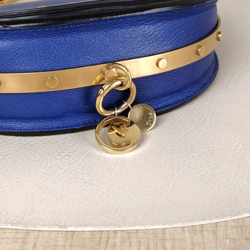 Chloé Crossbody Bagnile Top Handle Crossbody Bag Blue Calfskin One Size19.5 × 6 × 12 cm — detail view 3 of 13