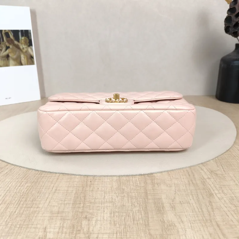 Chanel Crossbody Bag24c cf Pink Lambskin Small Edition23 × 6.5 × 14 cm — cover view 5 of 5