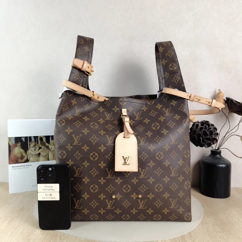 Louis Vuitton Top Handle Bag ATLANTIS Monogram PVC Large 34 × 13.5 × 34 cm — cover view 3 of 5