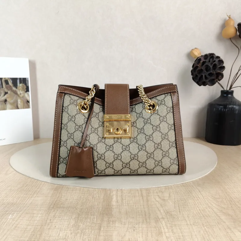 GUCCI Shoulder Bag Padlock Small 26.5 × 4.5 × 13.5 cm