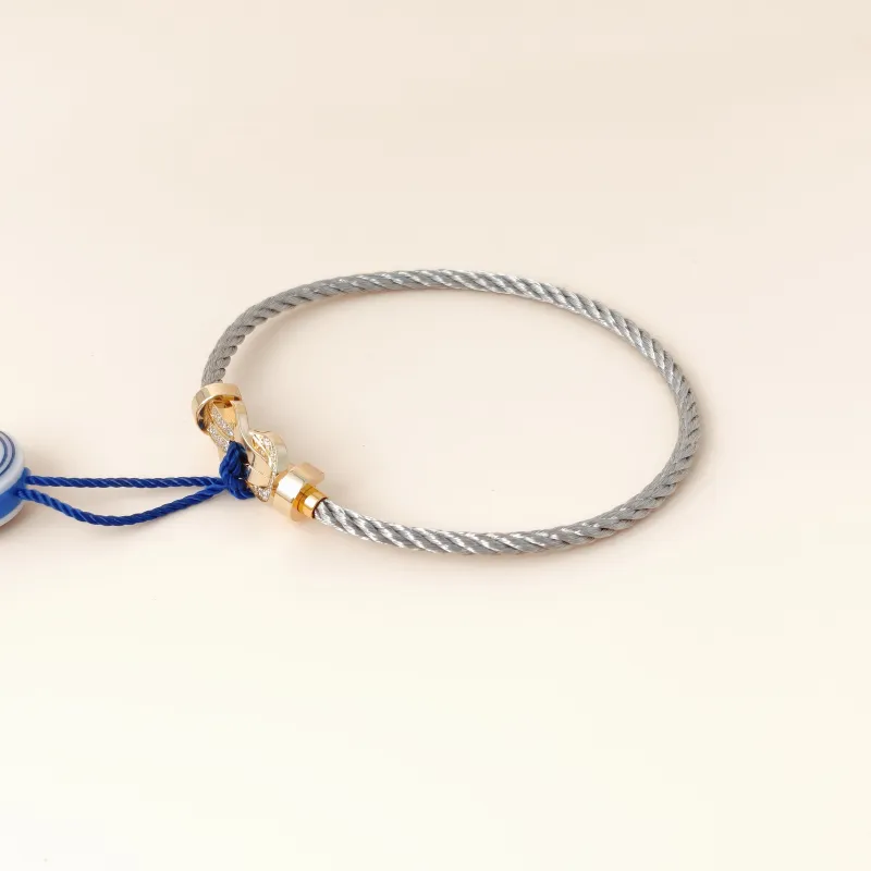 FRED Bracelet Chance Infinie Collection Bracelet Grey18K Diamond Medium18cm — cover view 4 of 11