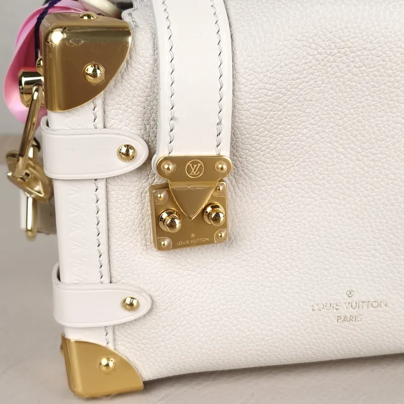 Louis Vuitton Crossbody Bag Side Trunk Box Calfskin Small 19 × 7.5 × 12.5 cm — detail view 12 of 12