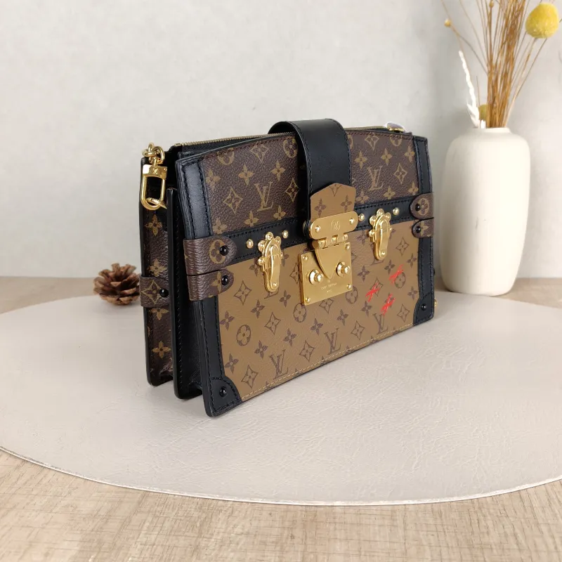 Louis Vuitton Crossbody Bag Trunk Clutch Box Monogram PV Cmini20 × 5.5 × 12 cm — cover view 2 of 5