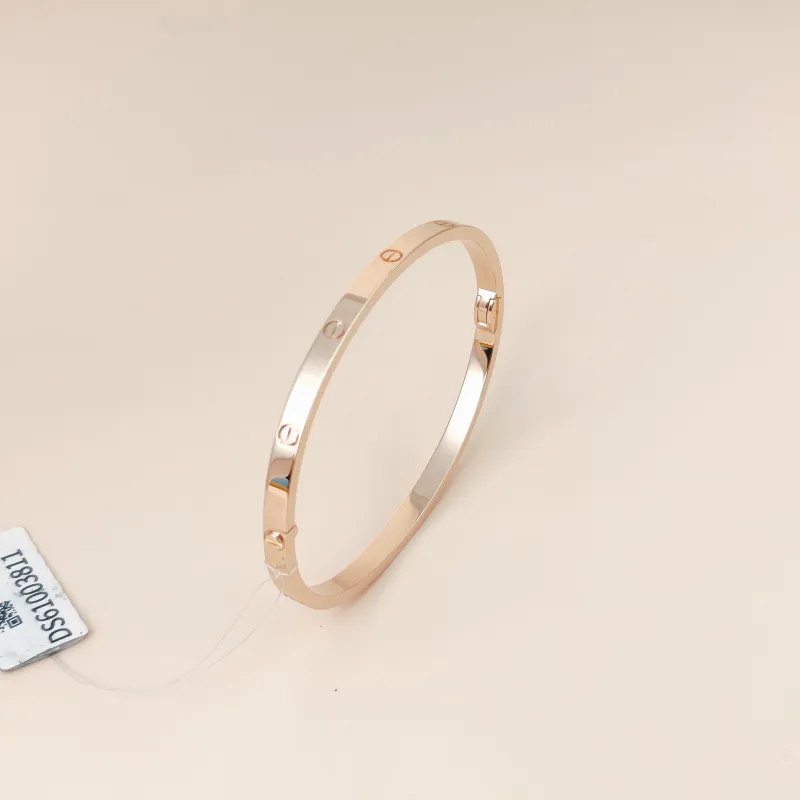 CARTIER Bangle Love Collection Bangle Rose Gold 18KR ose Gold Small Edition 17 — cover view 4 of 9