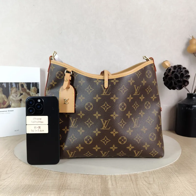 Louis Vuitton Crossbody Bag Carryall Monogram PVC Small 29 × 12 × 24 cm — cover view 6 of 6