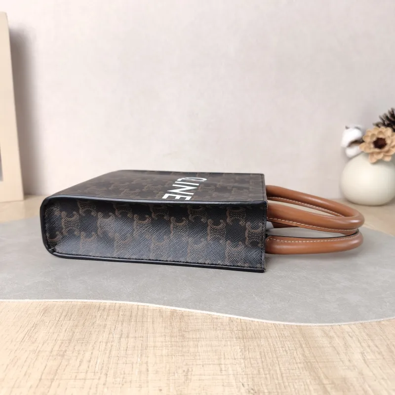CELINE Crossbody Bag CABAS Mini Monogram PVC Mini 17 × 4 × 20.5 cm — detail view 12 of 12