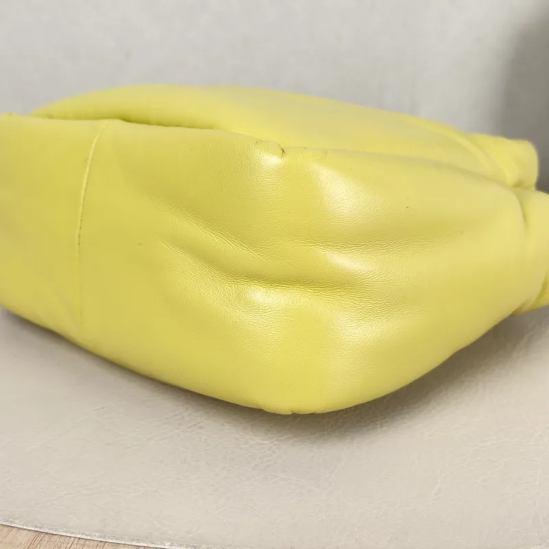 PRADA Top Handle Bag Soft Yellow Lambskin Small 18 × 10 × 15.5 cm — detail view 12 of 12
