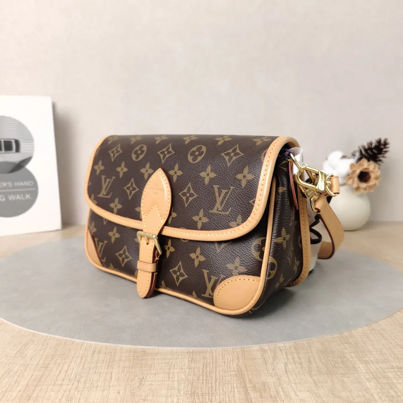 Louis Vuitton Crossbody Bag Diane Baguette Bag Shoulder Strap PVC Small24 × 9 × 15 cm — cover view 2 of 6