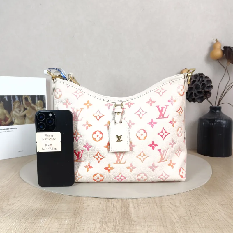 Louis Vuitton Crossbody Bag Carryall Calfskin Small 29.5 × 12 × 24 cm — cover view 3 of 5