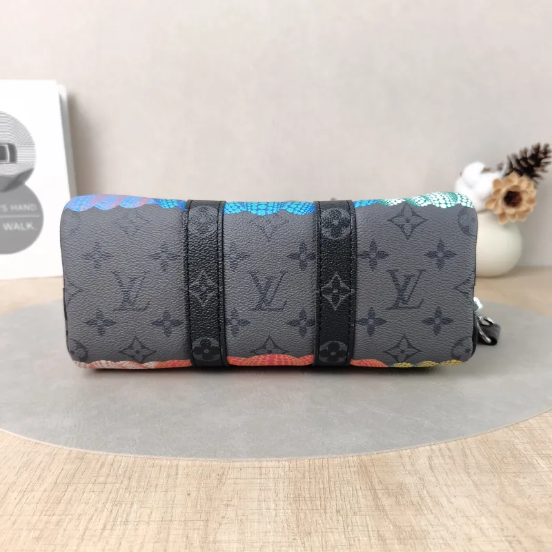 Louis Vuitton Crossbody Bag Keepall 25 PVC Medium25 × 11 × 15 cm — cover view 2 of 6