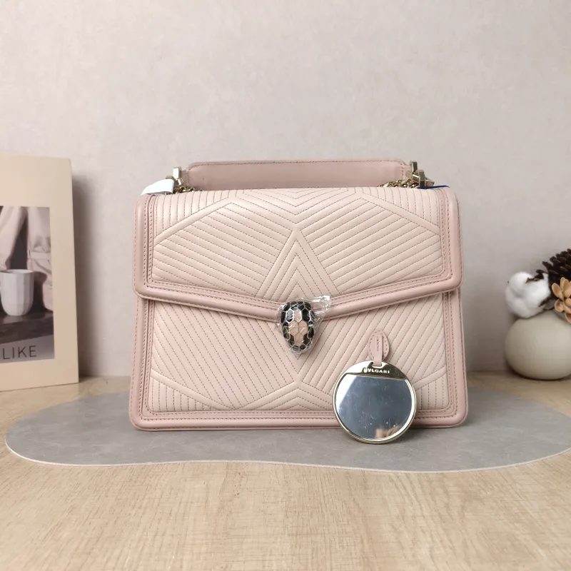Bvlgari Crossbody Bag Serpenti Diamond Blast Lambskin 28.5 × 8.5 × 20 cm — cover view 2 of 6