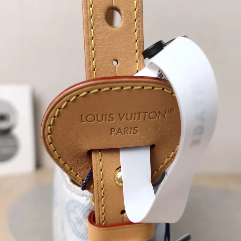 Louis Vuitton Top Handle Bag ALL IN BB Blue PVC BB 16 × 12 × 18 cm — detail view 6 of 14