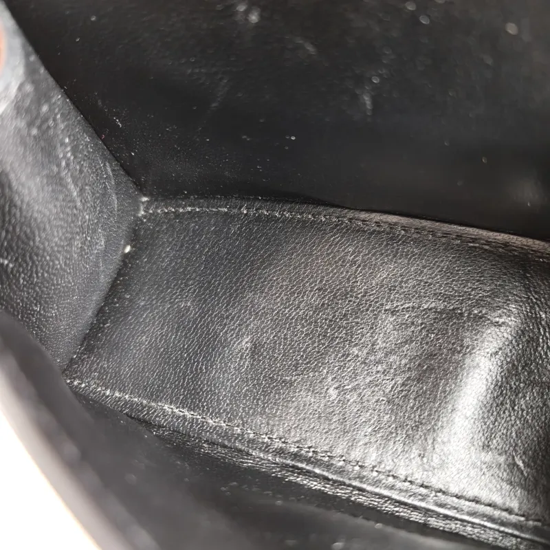 BALENCIAGA Crossbody Bag Hourglass Hourglass Bag Black Calfskin XS 19 × 8 × 13 cm — detail view 7 of 8