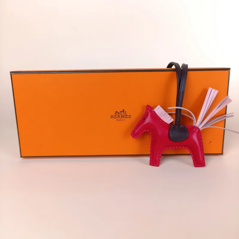 Hermès Charm rodeo Charm Colorblock Lambskin Small 22cm — cover view 2 of 8