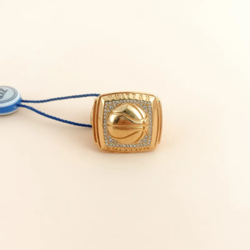Louis Vuitton Ring NBA Edition Ring Gold M 57