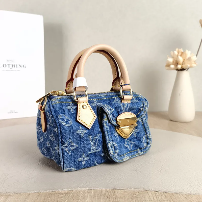 Louis Vuitton Crossbody Bag Speedy Nano Blue Edition nano 16 × 7.5 × 10 cm — cover view 6 of 6
