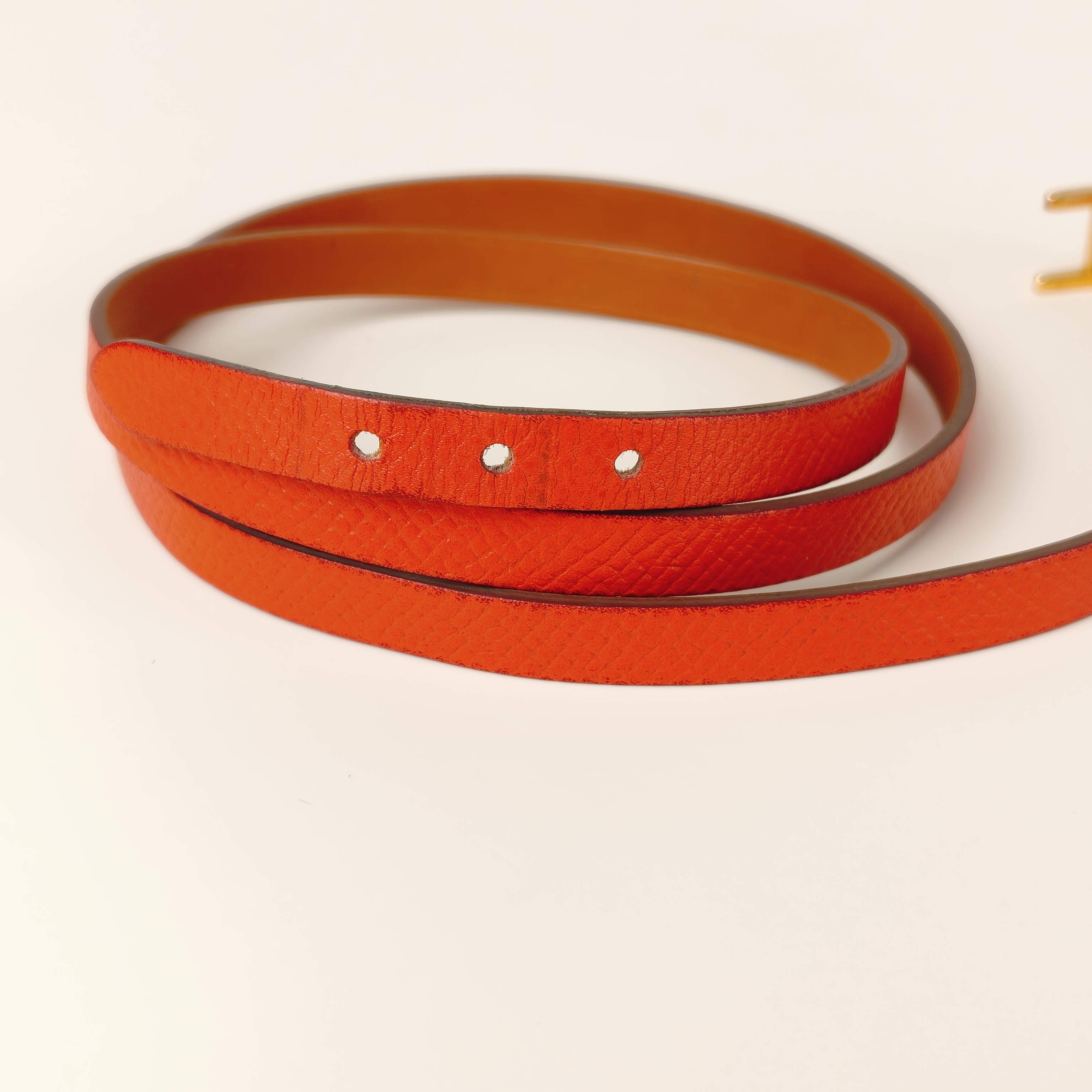 Hermès Bangle Behapi Bangle Colorblock Calfskin69.5cm — cover view 4 of 7