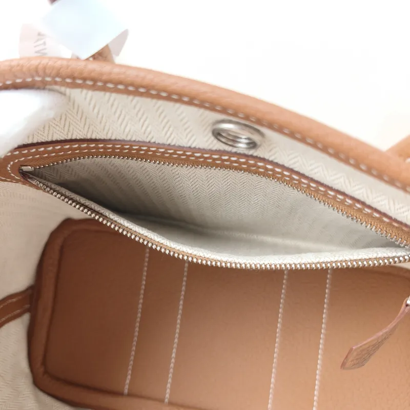 Hermès Top Handle Bag Neo Garden 23 Mini Negonda Calfskinmini23 × 10 × 16 cm — detail view 10 of 13