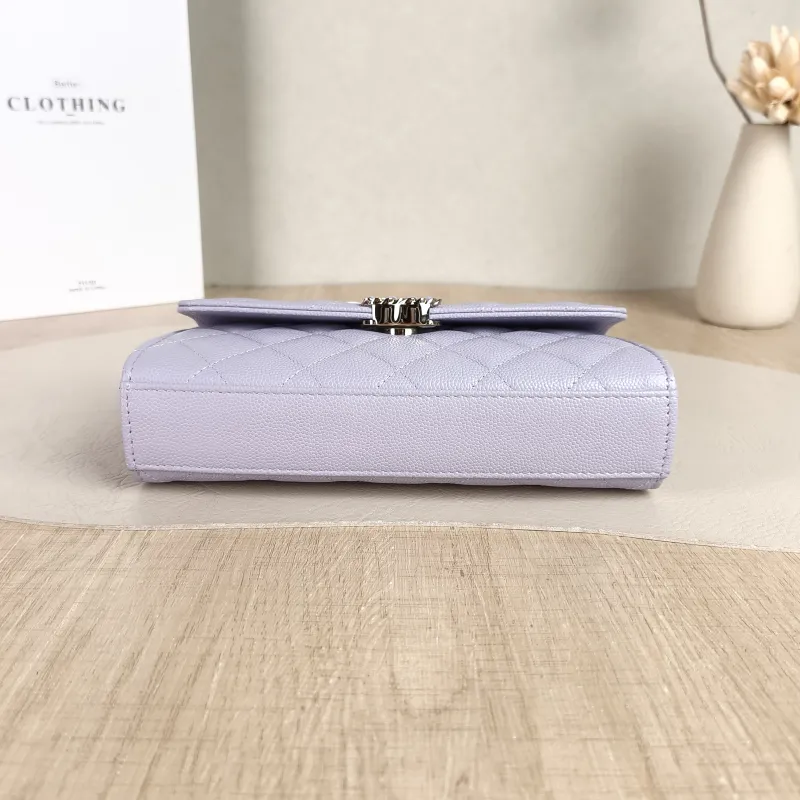Chanel Crossbody Bag kelly Grained Calfskin One Size 18 × 4.5 × 10 cm — cover view 4 of 6