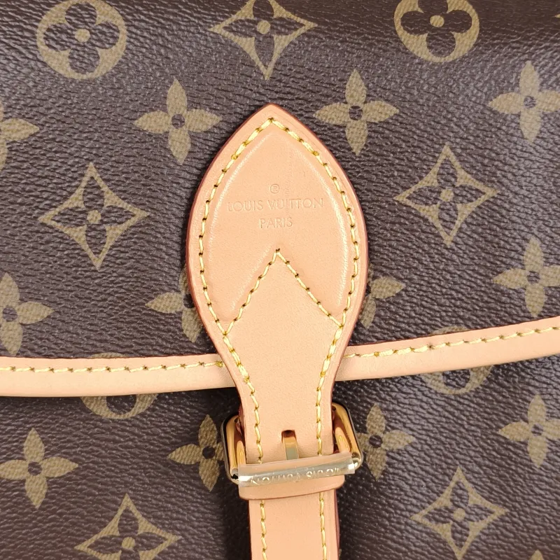 Louis Vuitton Crossbody Bag Diane Baguette Bag Shoulder Strap PVC Small 24 × 9 × 15 cm — detail view 11 of 15