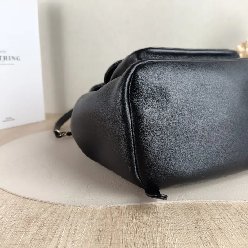 Chanel Backpack Duma Black Calfskin Large 21 × 13 × 23 cm — detail view 1 of 13