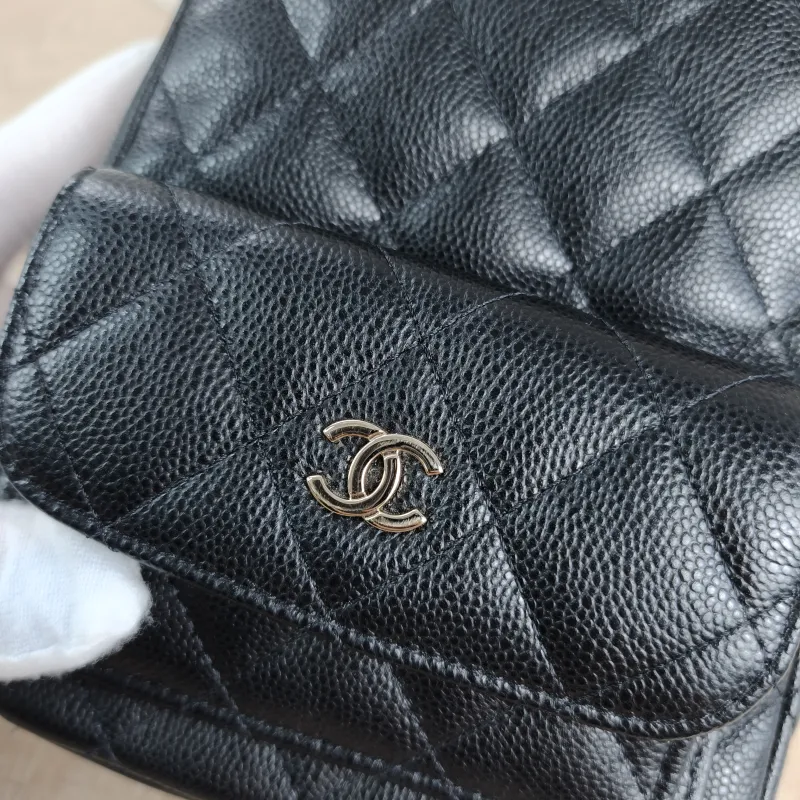Chanel Backpack mini Backpack Collection Black Grained Calfskin One Size13 × 9 × 18 cm — detail view 3 of 13