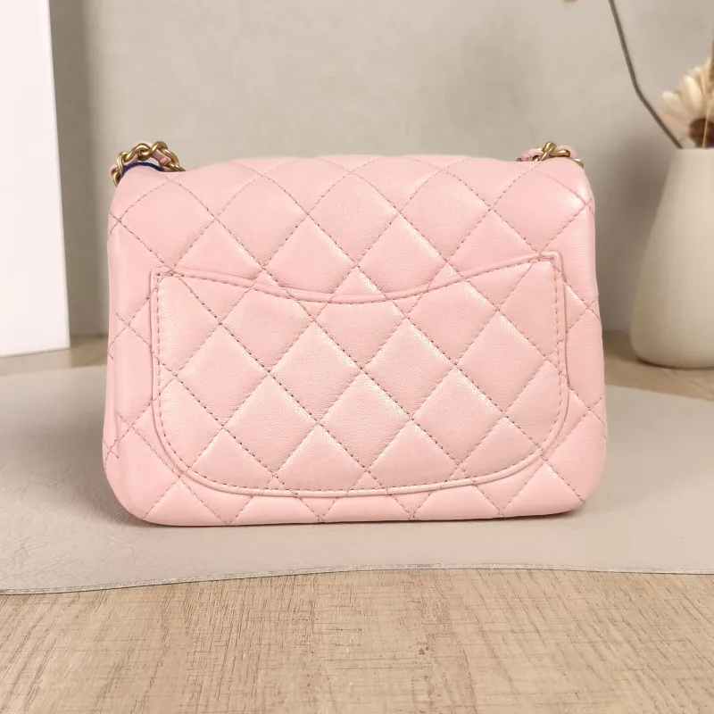 Chanel Crossbody Bag25b c Pink Lambskin mini18 × 7 × 13 cm — cover view 3 of 5