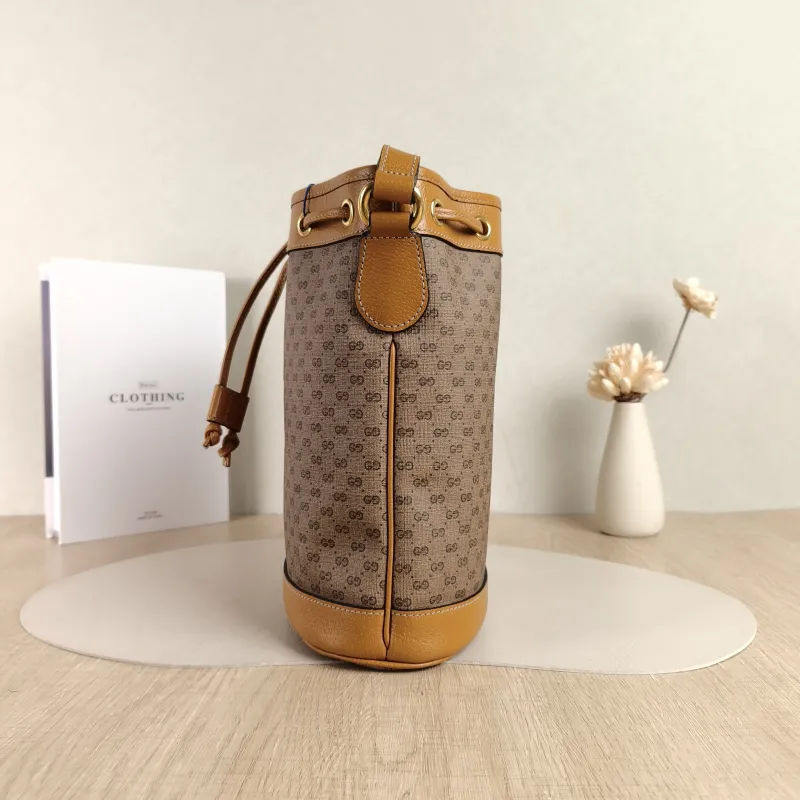 GUCCI &Disney Edition Crossbody Bag Brown PVC One Size24 × 12 × 26 cm — detail view 8 of 10