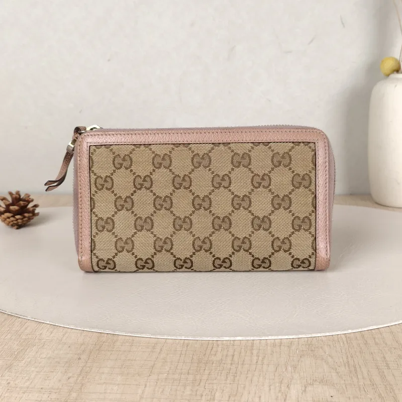 GUCCI Wallet Wallet Brown Canvas One Size19.5 × 2 × 11 cm