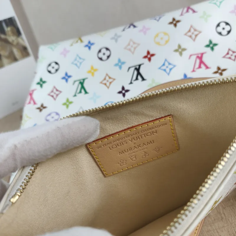 Louis Vuitton Crossbody Bag Carryall Multicolore PVC Small 29 × 12 × 24 cm — detail view 5 of 14