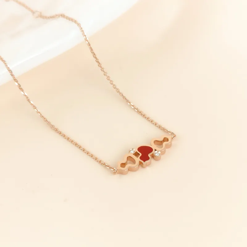 Qeelin Bracelet Wulu Collection Bracelet Red Diamond18KR ose Gold One Size 18cm — cover view 2 of 7