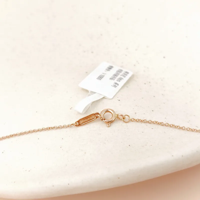 Tiffany&Co. Necklace Keys Collection Necklace Pendant Rose Gold Diamond18KR ose Gold One Size 40cm — cover view 10 of 11