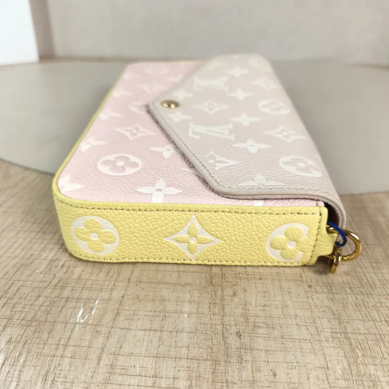 Louis Vuitton Crossbody Bag Pochette Félicie Colorblock Calfskin Small21 × 3 × 12 cm — detail view 5 of 16