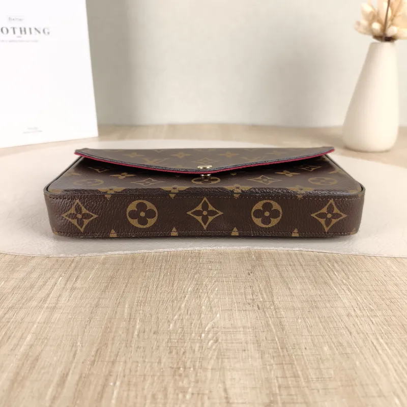 Louis Vuitton Crossbody Bag Pochette Félicie Monogram PVC Small 21 × 3 × 12 cm — cover view 2 of 5