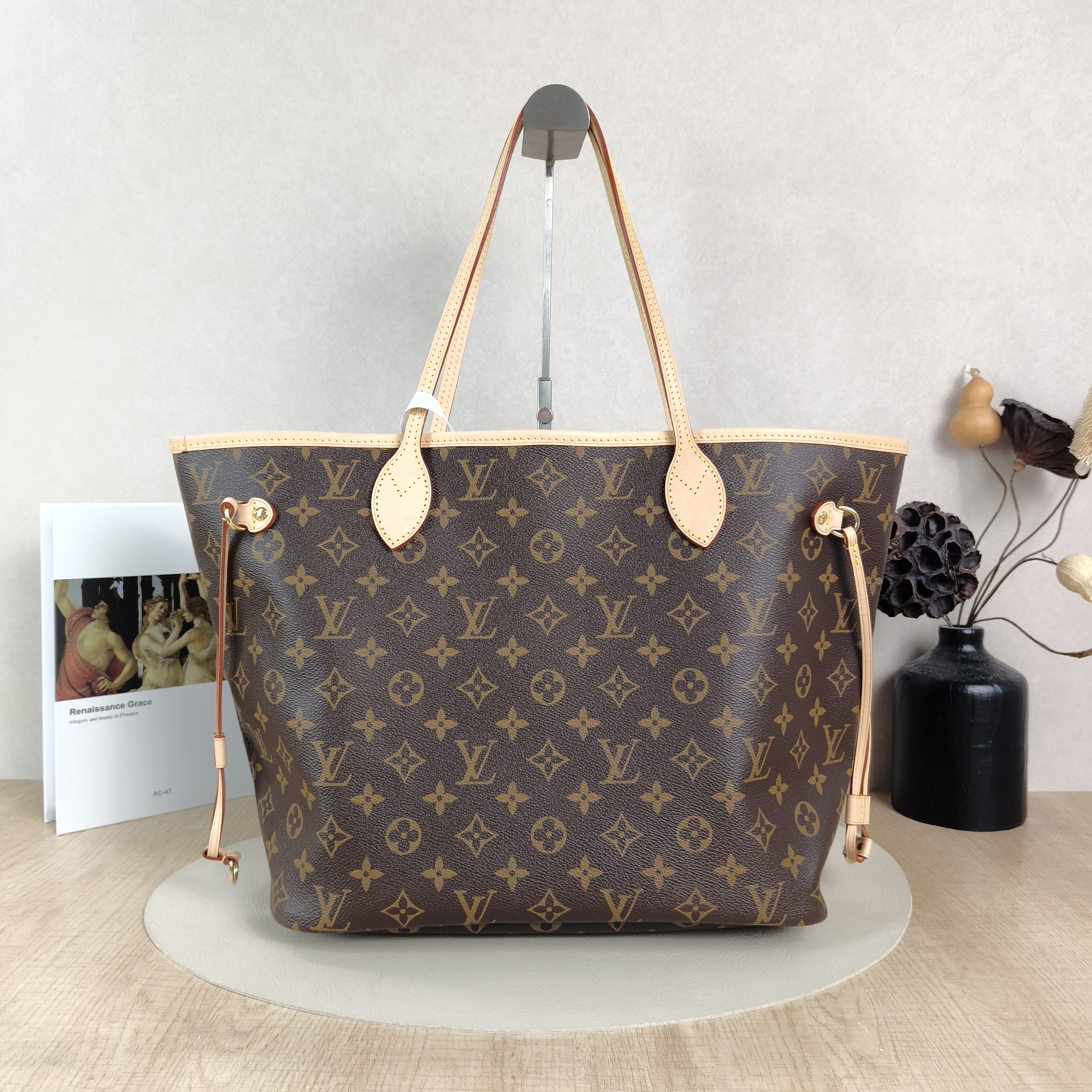 Louis Vuitton Shoulder Bag Neverfull Monogram PVC Medium31 × 14 × 28 cm
