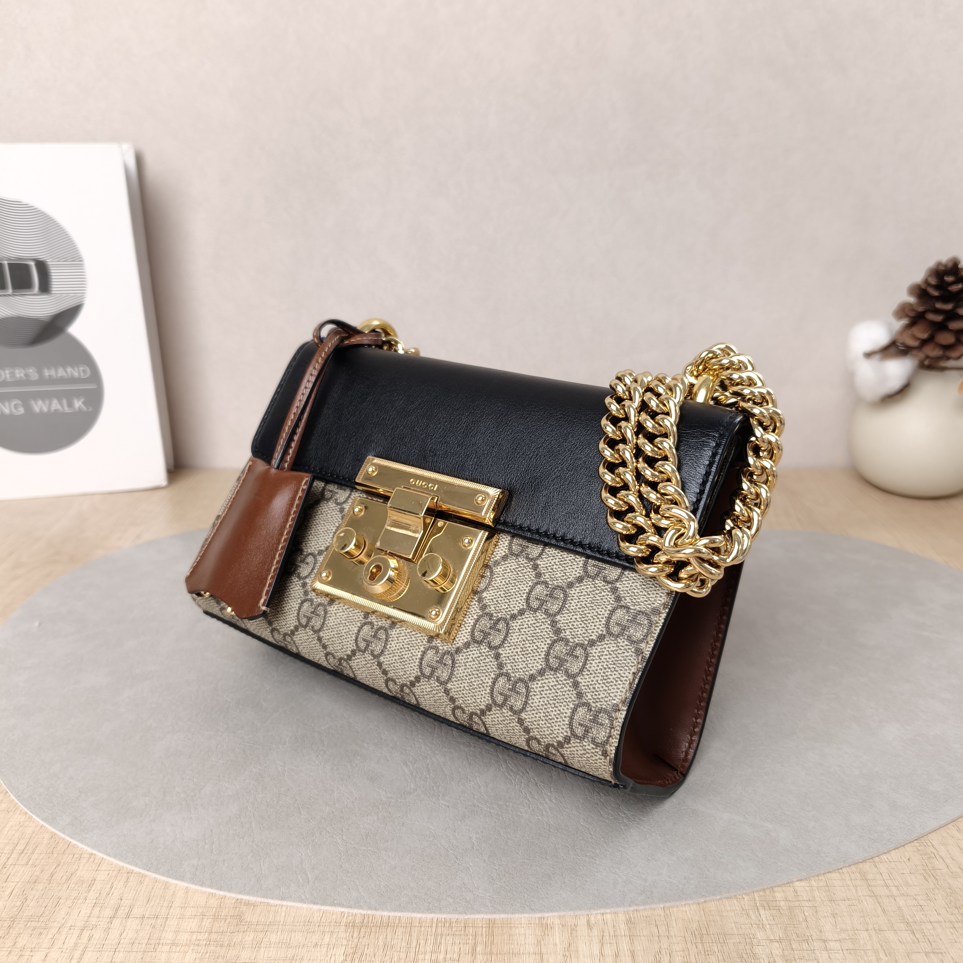 GUCCI Crossbody Bag Padlock Monogram PVC Small20.5 × 7.5 × 13 cm — cover view 5 of 5
