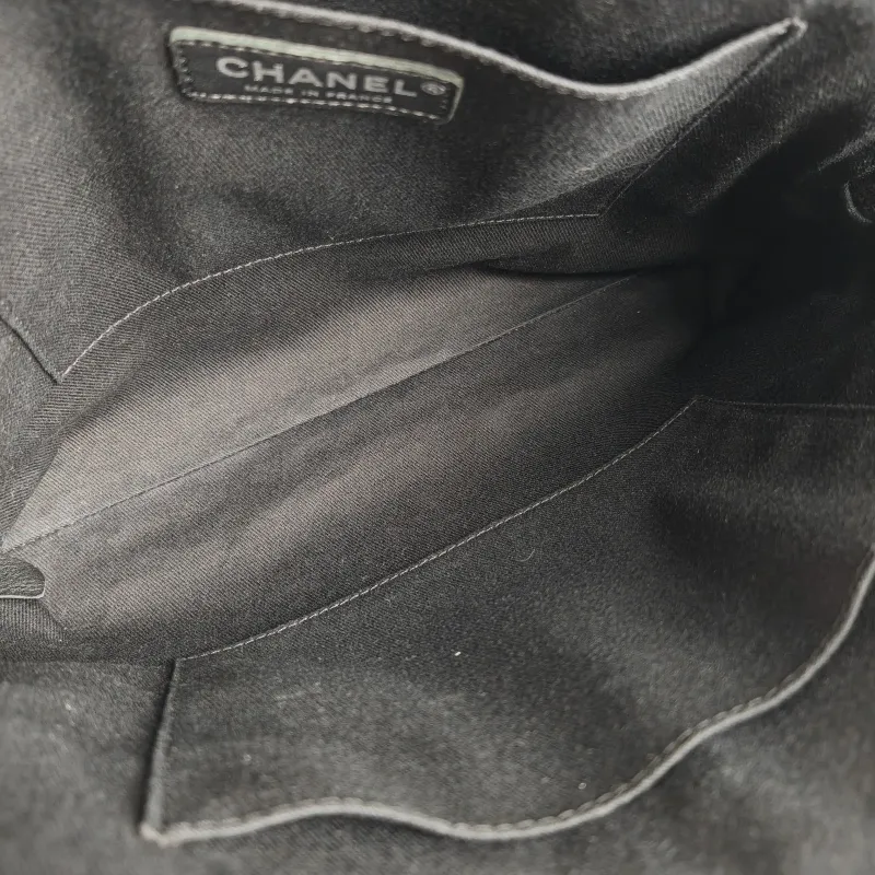 Chanel Top Handle Bag Shoulder Bag Black Grained Calfskin One Size 34 × 9 × 21 cm 21 — detail view 4 of 13