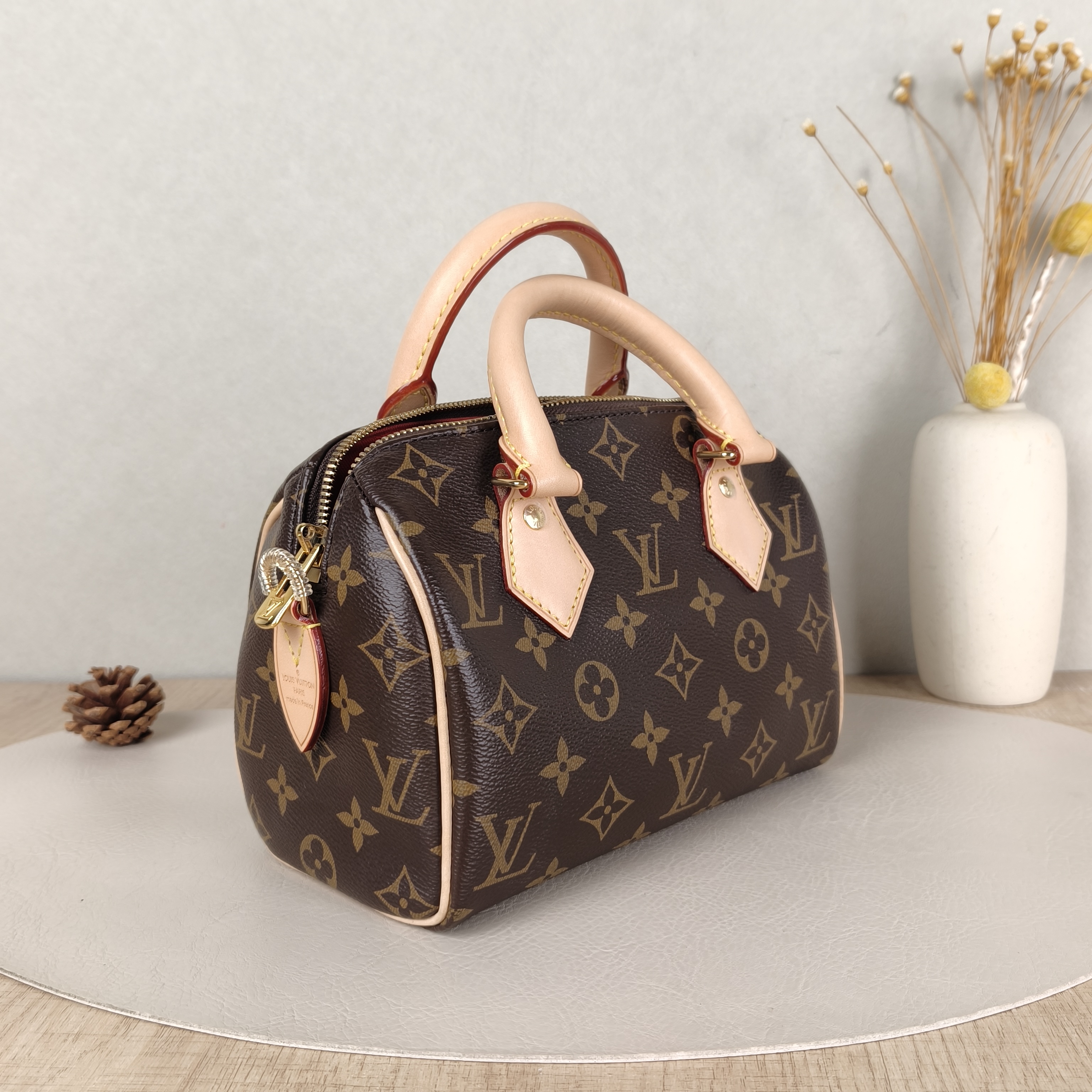 Louis Vuitton Crossbody Bag Speedy20 Shoulder Strap PVC Small20.5 × 12 × 13.5 cm — cover view 5 of 5