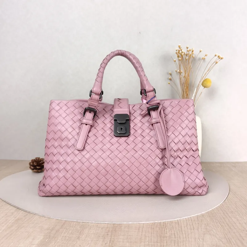 Bottega Veneta Top Handle Bag Roma Calfskin One Size 31 × 14 × 19 cm