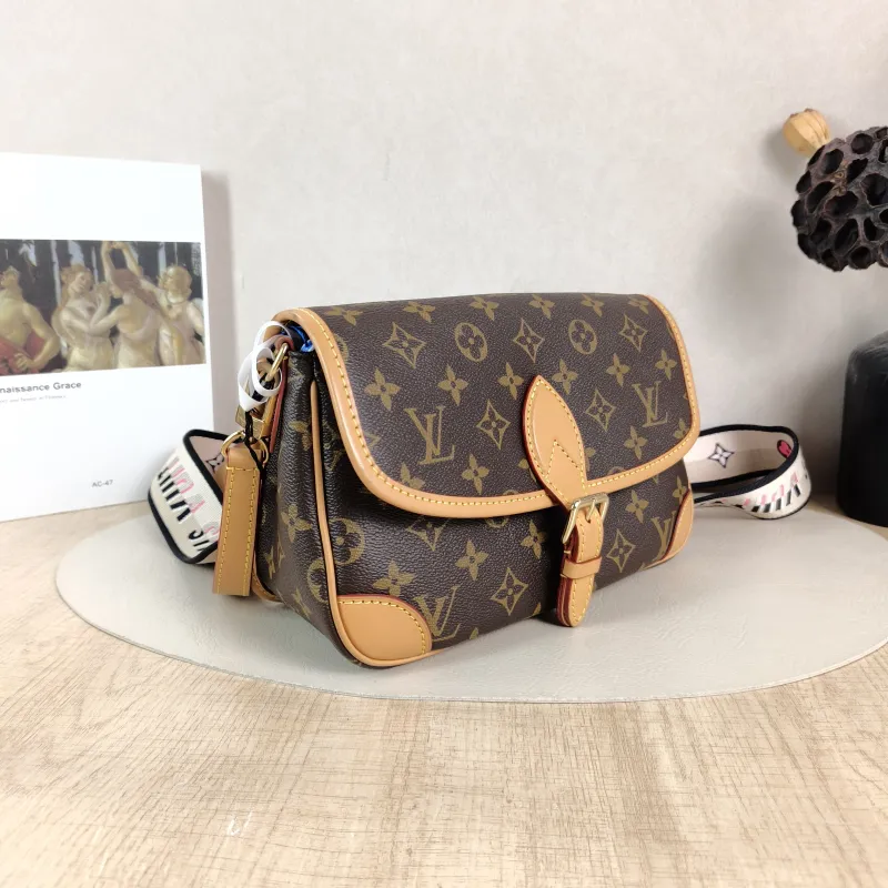 Louis Vuitton Crossbody Bag Diane Baguette Bag Shoulder Strap PVC Small24 × 9 × 15 cm — cover view 5 of 5