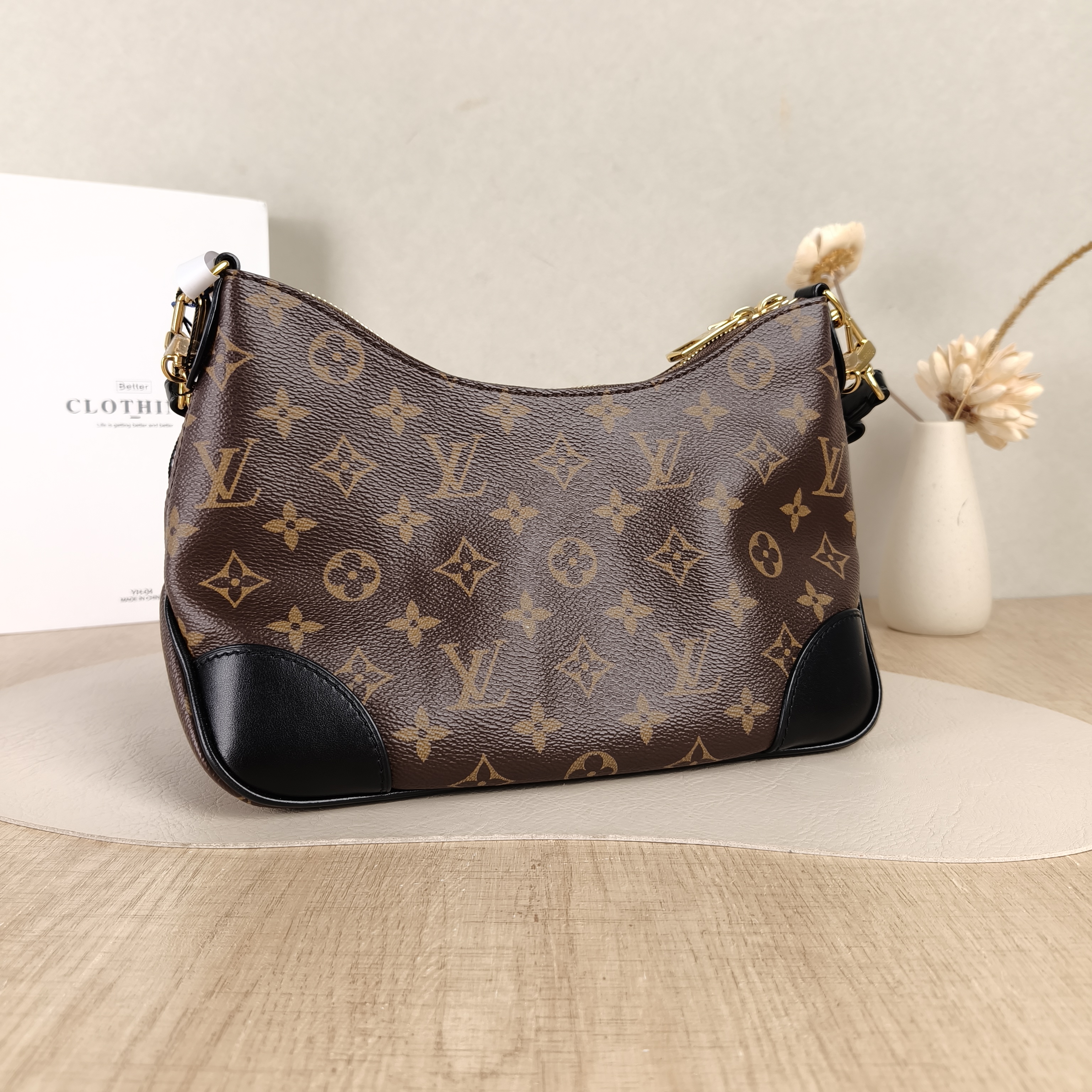 Louis Vuitton Crossbody Bag Boulogne PVC Small26 × 9.5 × 16 cm — cover view 5 of 5