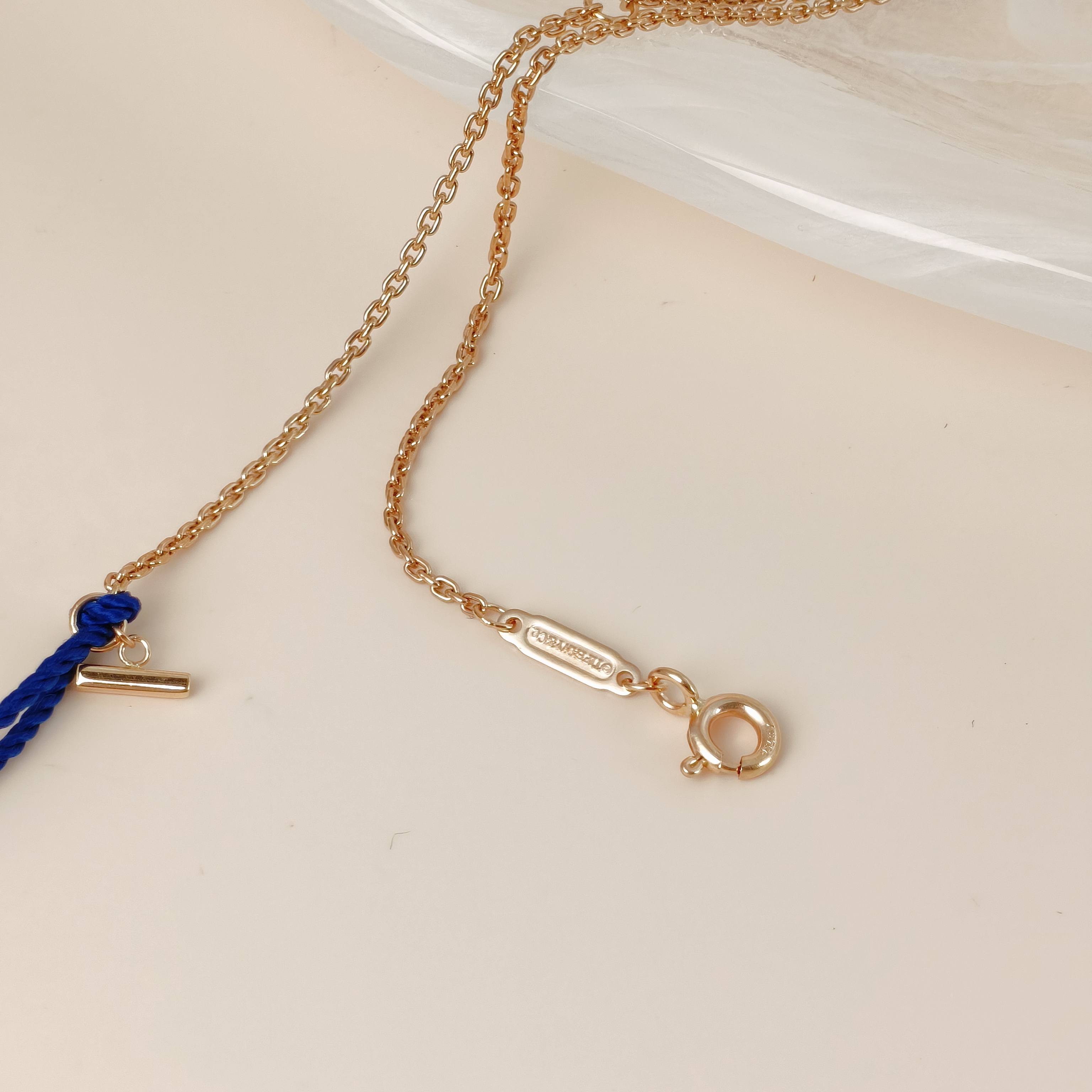 Tiffany&Co. Necklace T Collection Large Smile Necklace Rose Gold Rose Gold 18KR ose Gold Large40.6-45.7 — cover view 5 of 13