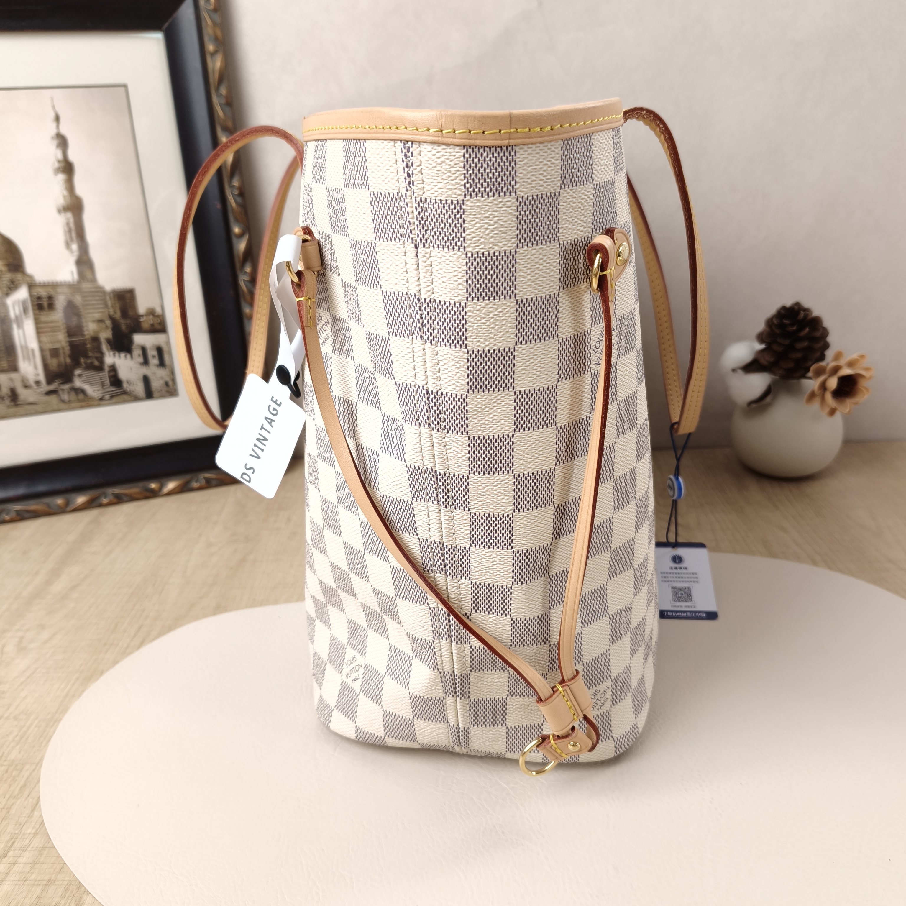 Louis Vuitton Shoulder Bag Neverfull PVC Medium31 × 14 × 28 cm — cover view 6 of 9