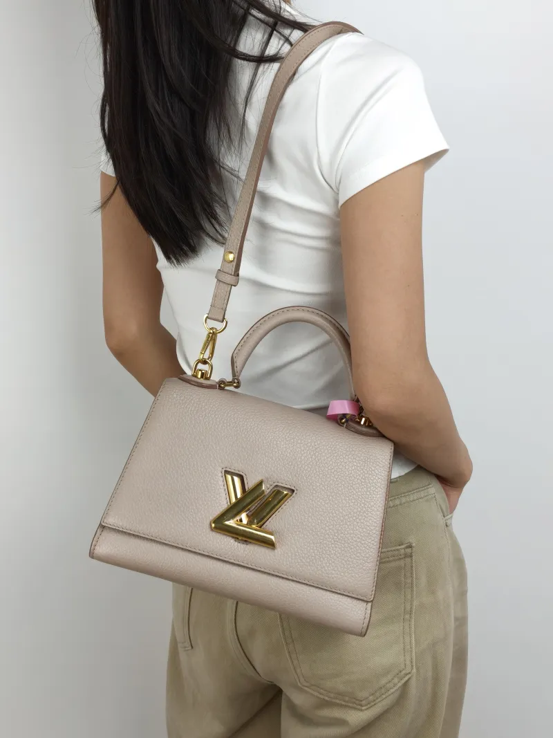 Louis Vuitton Crossbody Bag Twist One Handle Edition Calfskin Small 25 × 11 × 17 cm Conditioned — on-model view 1 of 3