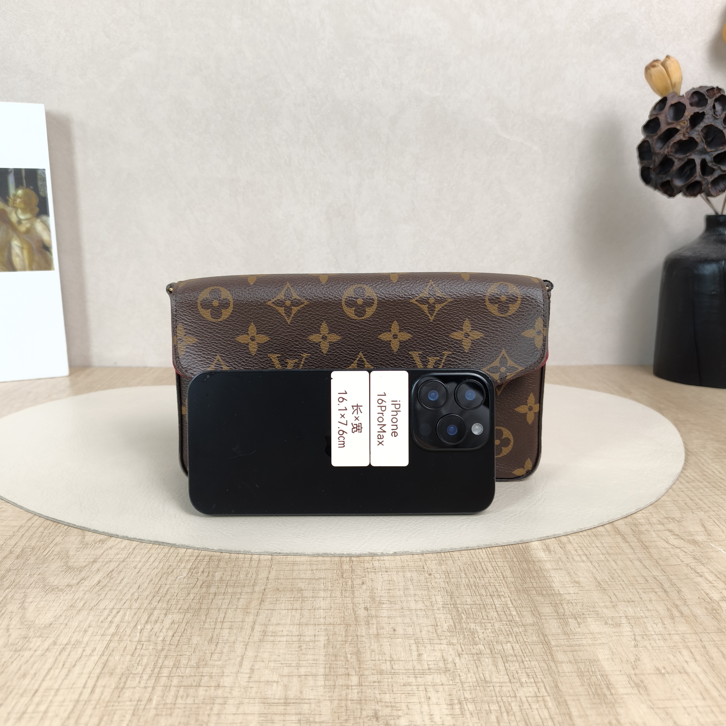 Louis Vuitton Crossbody Bag Pochette Félicie Monogram PVC Small21 × 3 × 12 cm — cover view 6 of 6